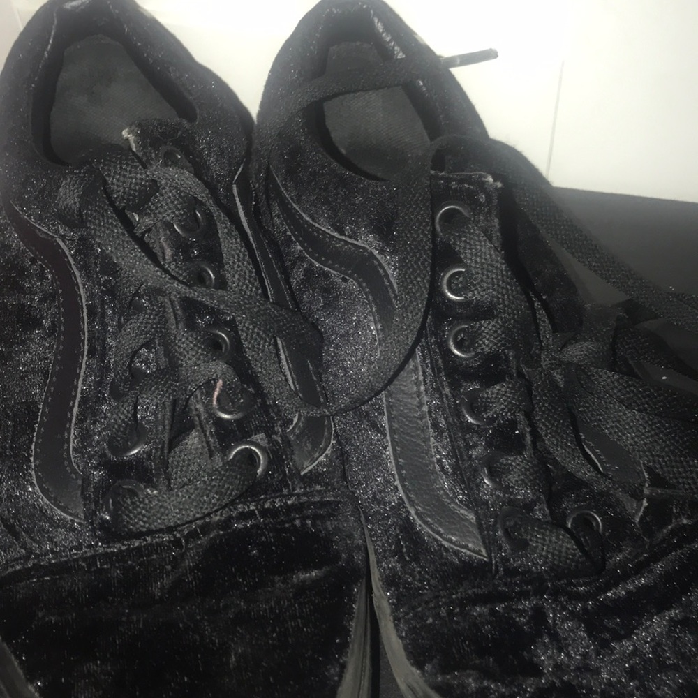 Suede black vans